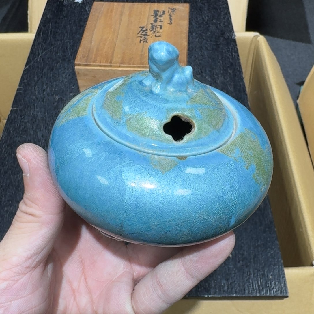 陶瓷日本中古工艺品摆件