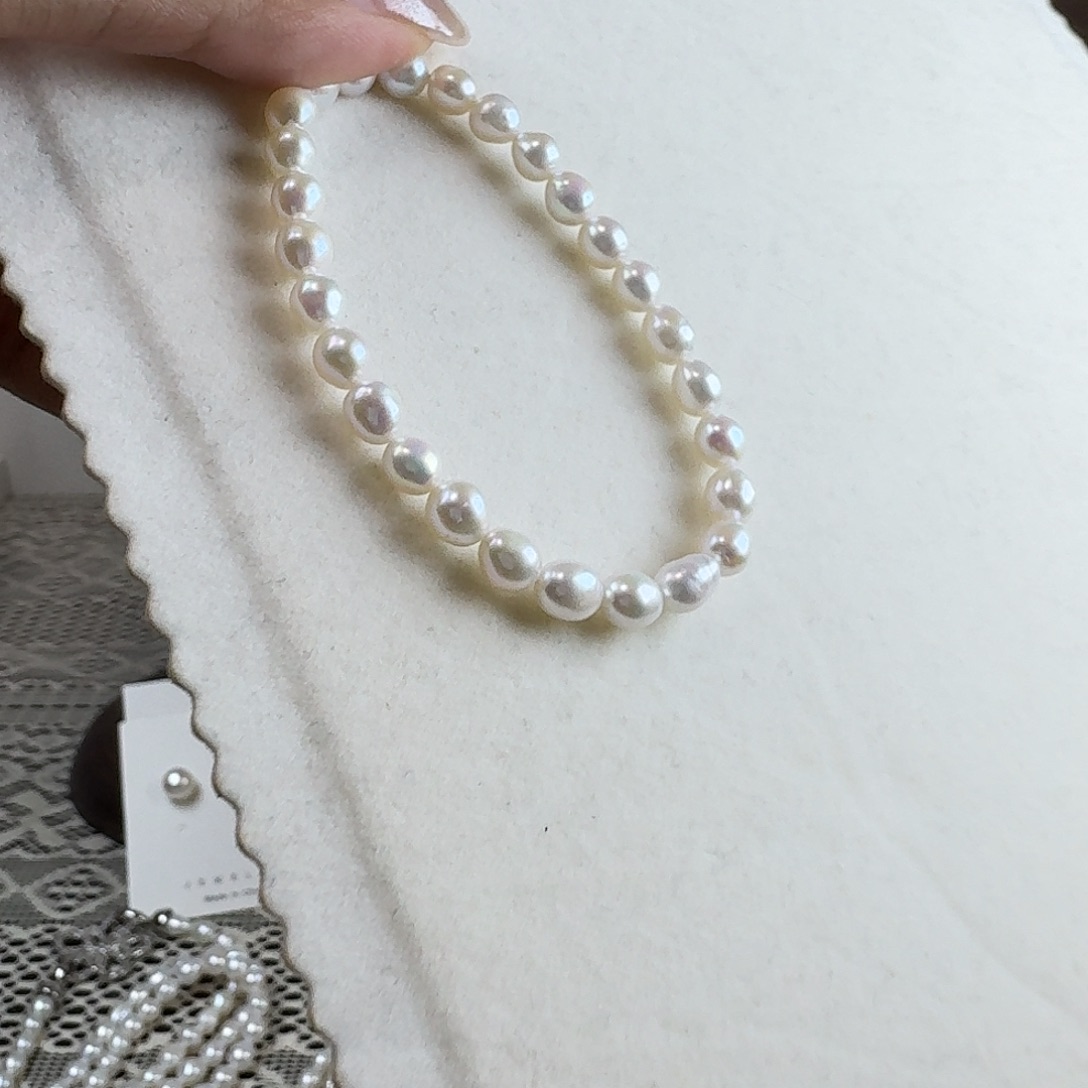 未镶嵌手串淡水珍珠