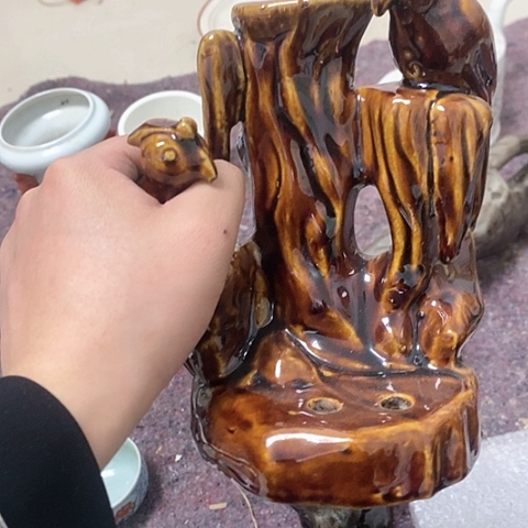 摆件，烧制问题都是正常的哦，，