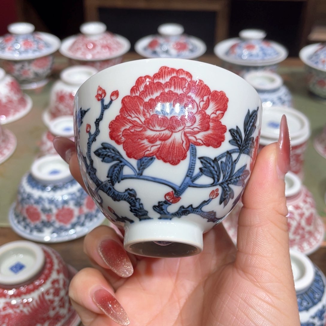 【闪购商品】正译堂釉里红。。。。