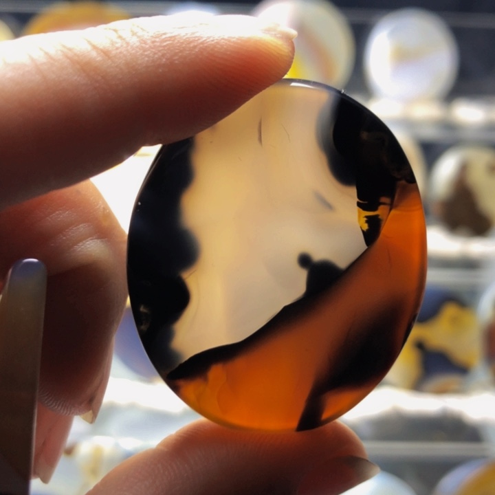 合金玛瑙/玉髓珠宝奇石147