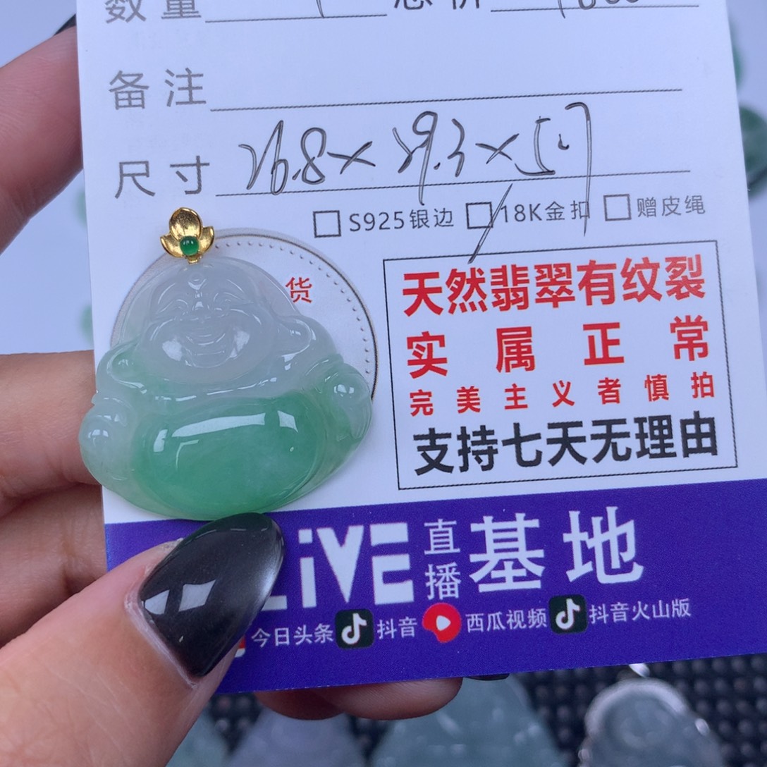 慧***珍颈饰未镶嵌翡翠天然