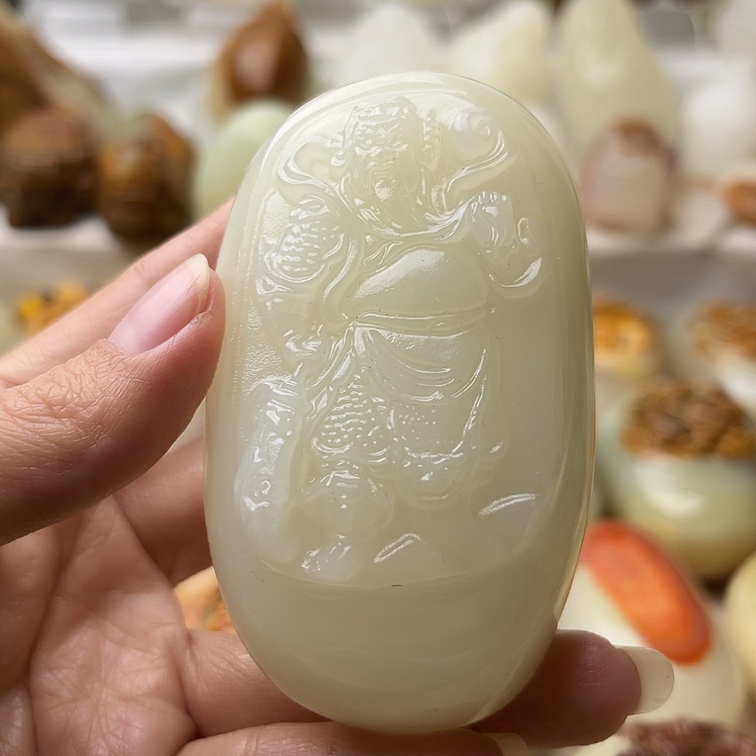 石材古青石不退换关公