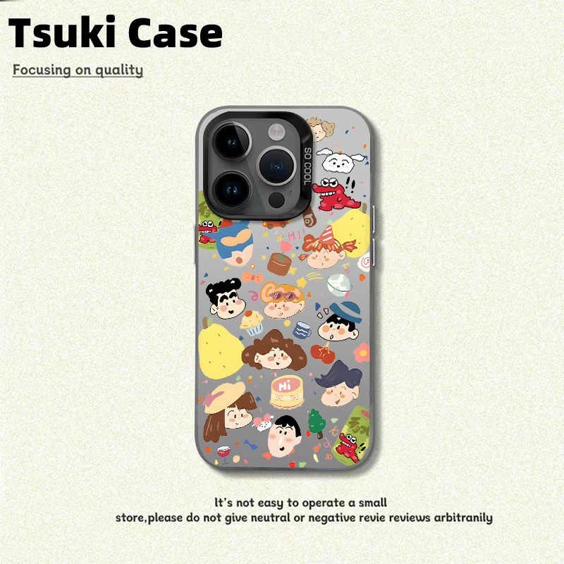 IMD彩银壳适用苹果17promax华为vivo小米oppo手机売新款防摔