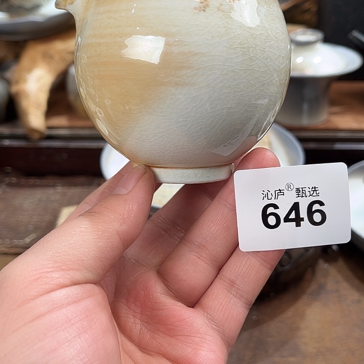 沁庐柴窑古法柴烧全手工茶具