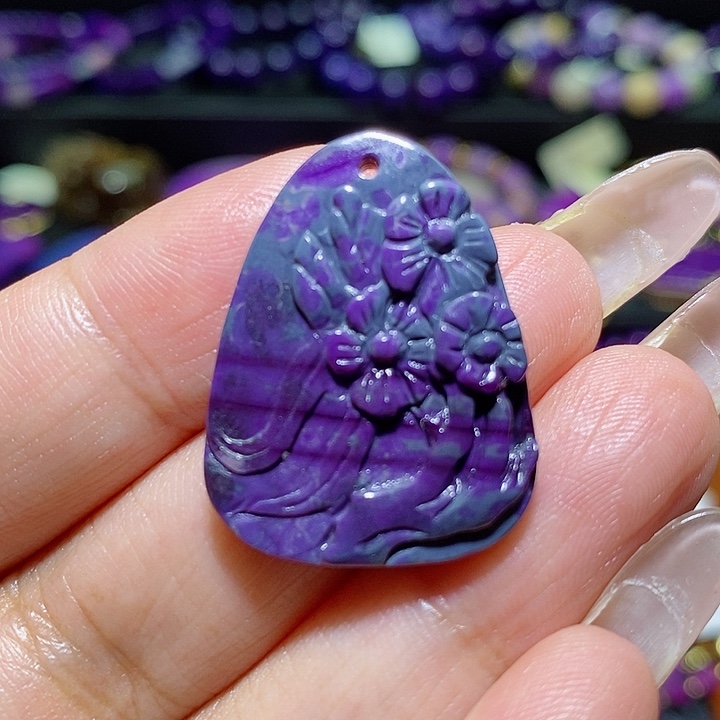 苏纪石（舒俱来）未镶嵌吊坠