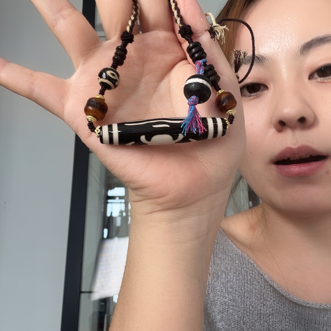 玛瑙/玉髓合金颈饰