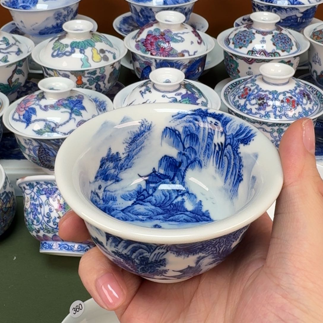 大帅纯手工手绘茶具312