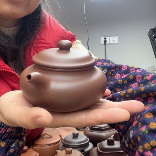 紫砂茶壶泥料底槽清