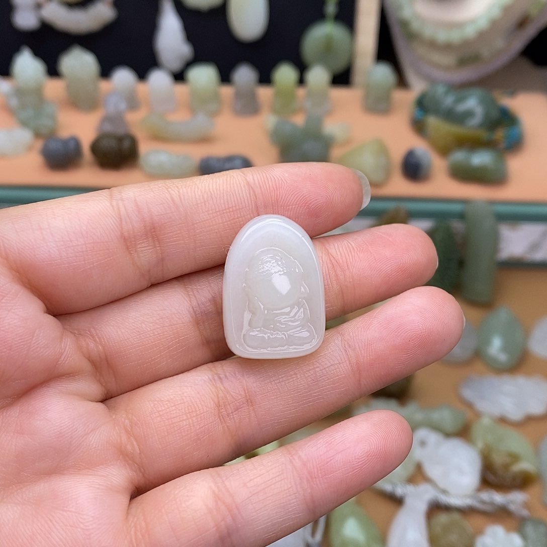 颈饰未镶嵌和田玉ʚ***风