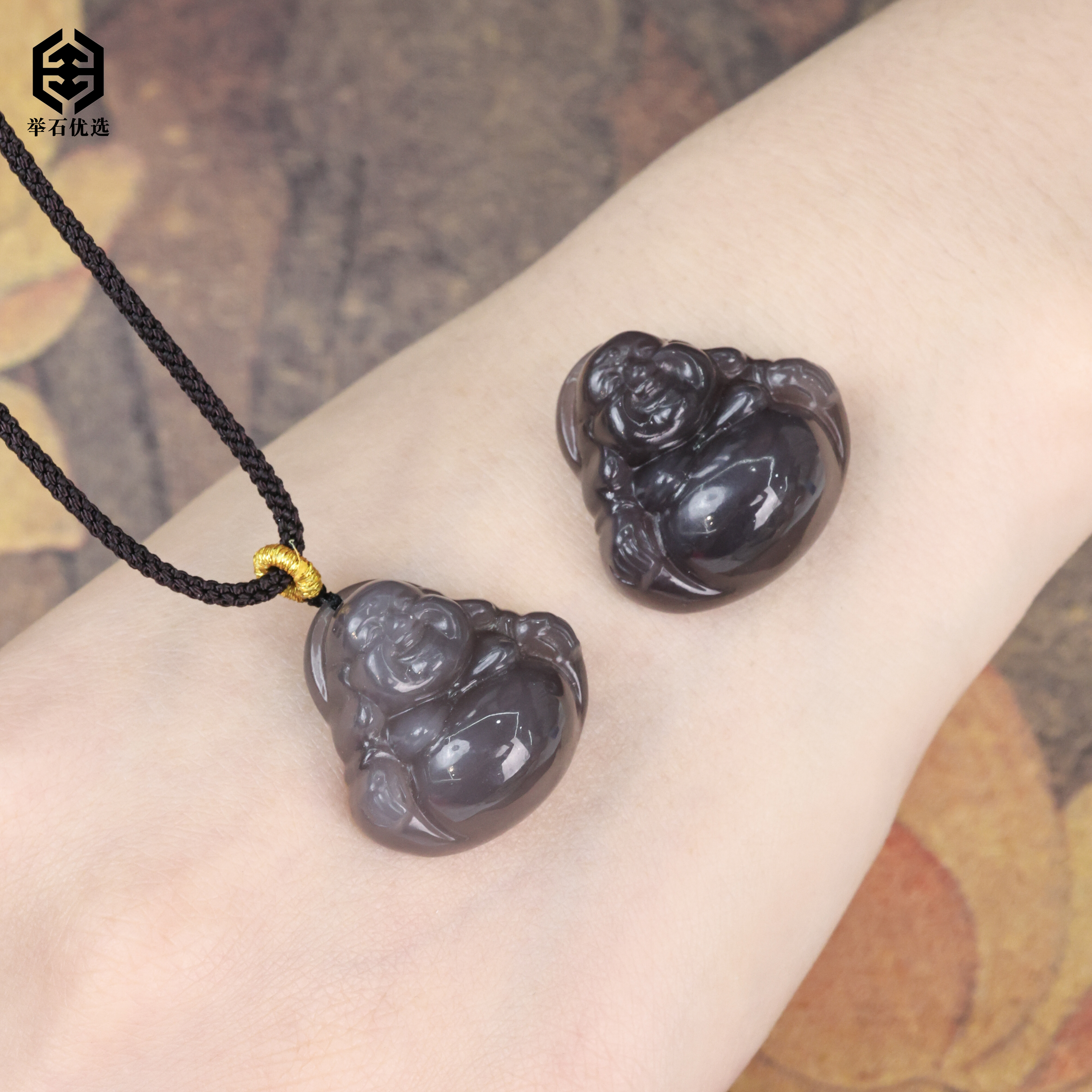 【举石优选】S0316-S3793-21和田玉吊坠（一件/多样性发）E