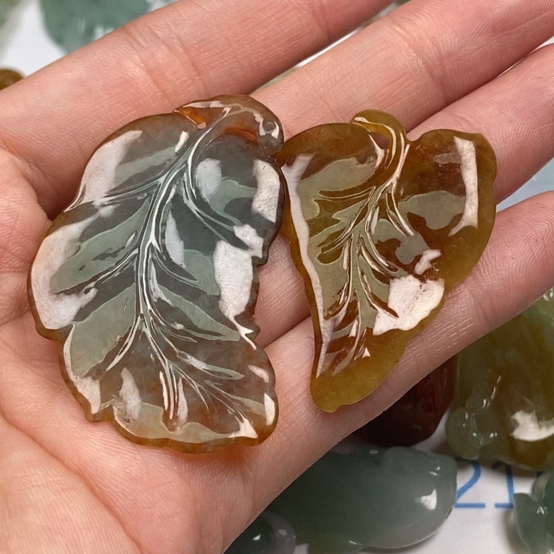 心***惜翡翠未镶嵌颈饰翡翠