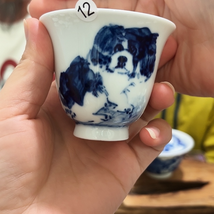 景德镇市手工手绘陶瓷茶具666