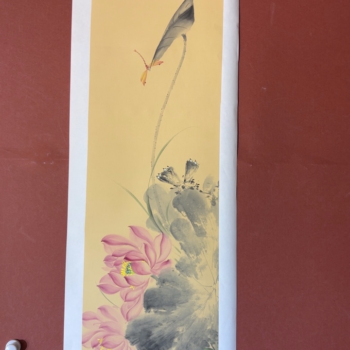 国画听兰老师花鸟