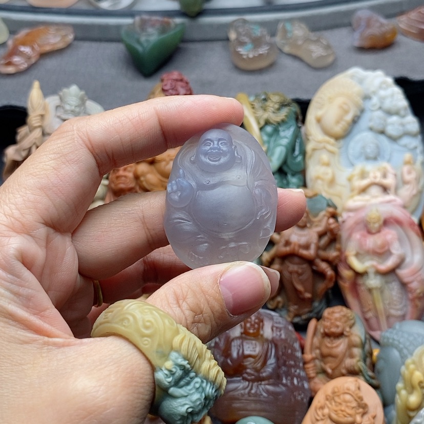 【闪购商品】未镶嵌吊坠定制玛瑙