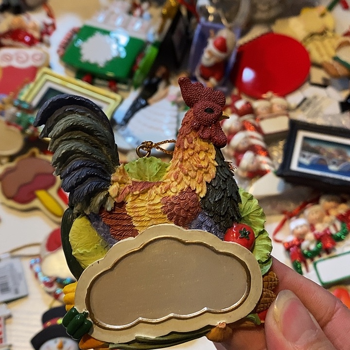 树脂制品公鸡工艺品