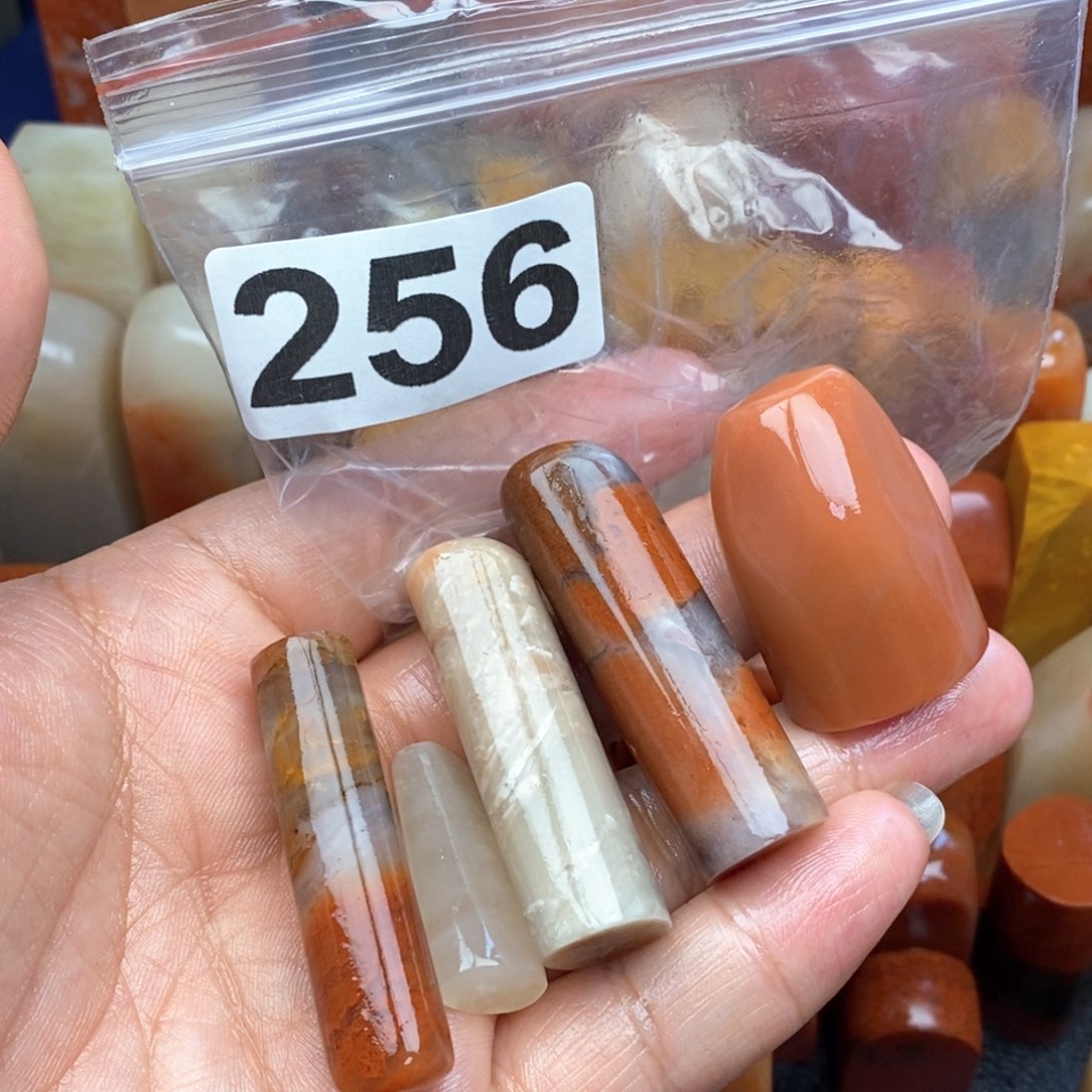 寿山石印石老挝随型5方开播福利