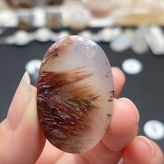 玛瑙/玉髓珠宝半成品未镶嵌