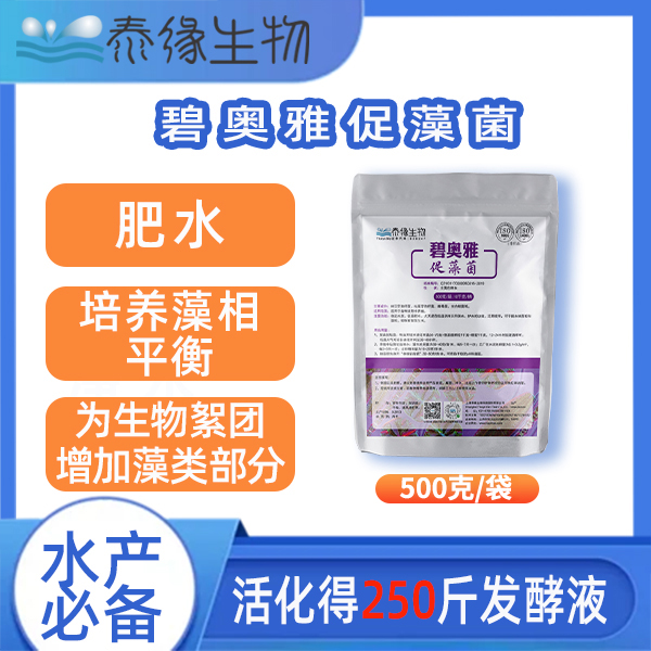 泰缘 碧奥雅促藻菌-水产肥水和培养藻相平衡，为生物絮团增加藻类