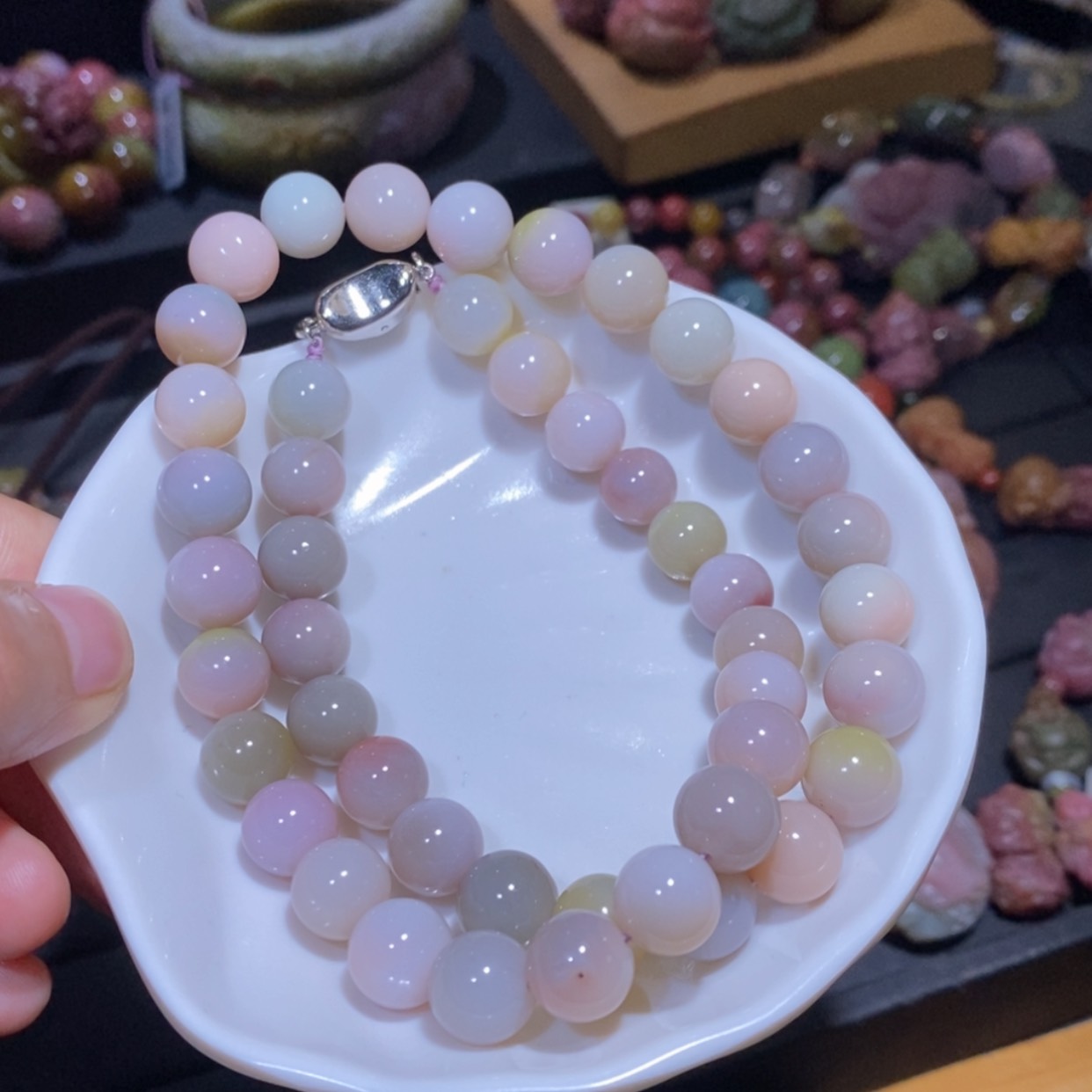 【闪购商品】未镶嵌手链玛瑙/玉髓爱**酱盐源玛瑙