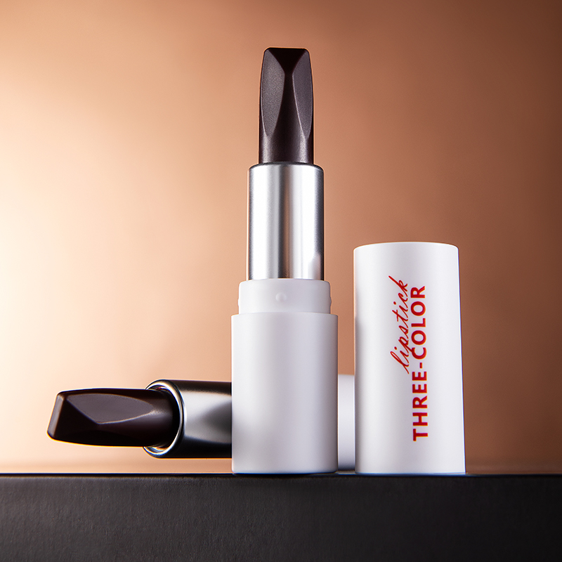 【品牌直推】蒂时 柔润三色口红！一支顶3支！不沾杯 不掉色，淡化唇纹