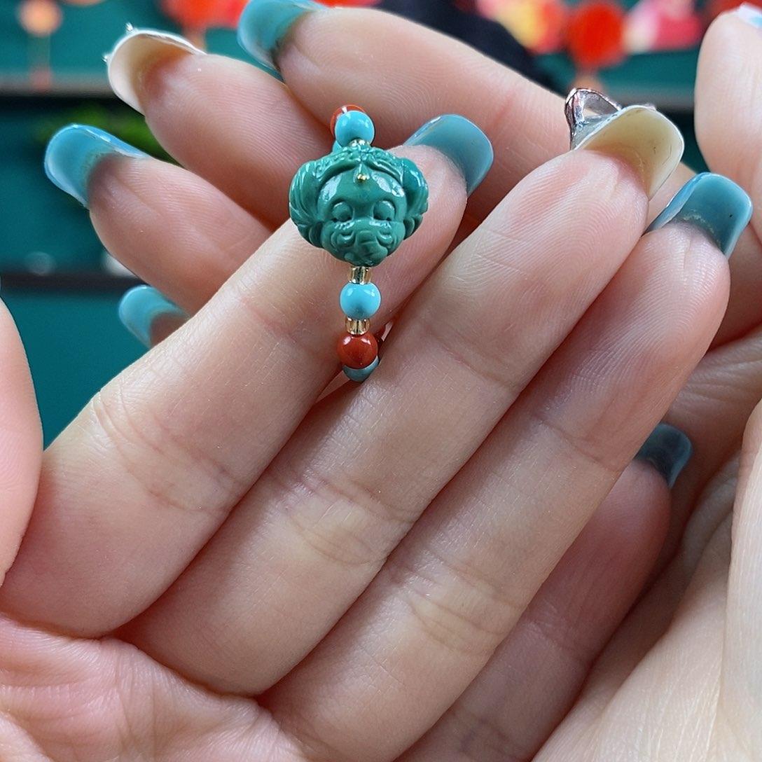 绿松石珠宝奇石未镶嵌