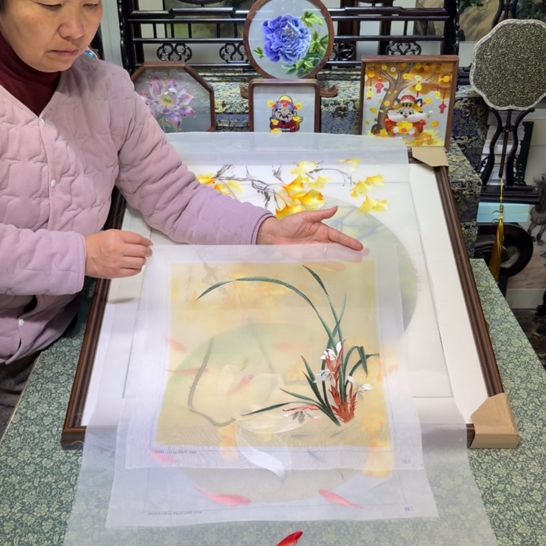 刺绣手工苏绣工艺