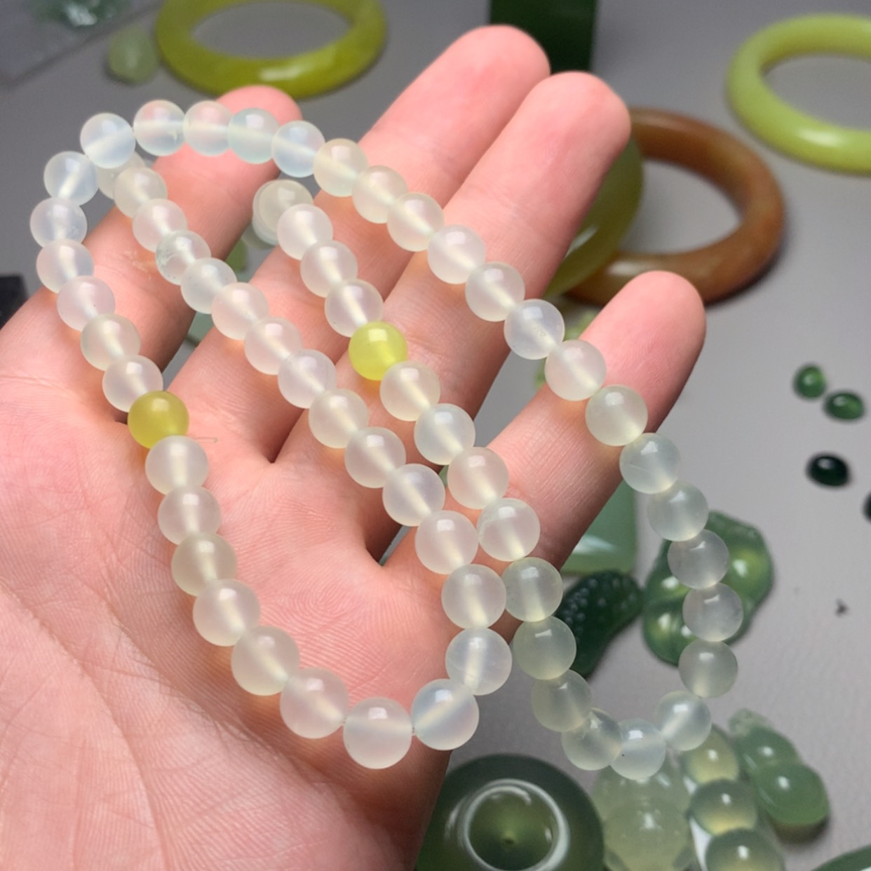 【闪购商品】蛇纹石玉未镶嵌岫玉