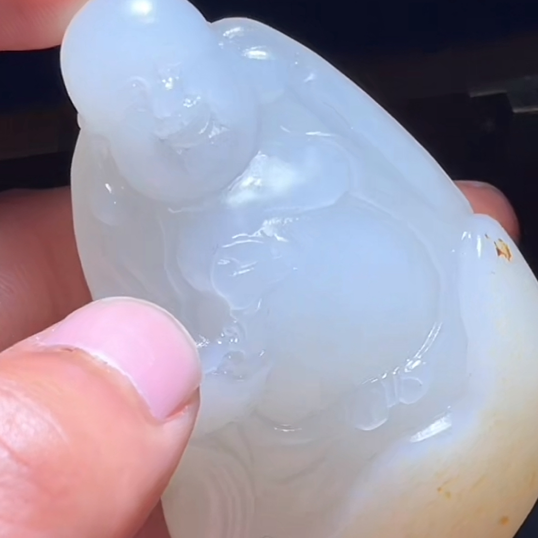 和田玉玉石挂件 d1225拍一发一