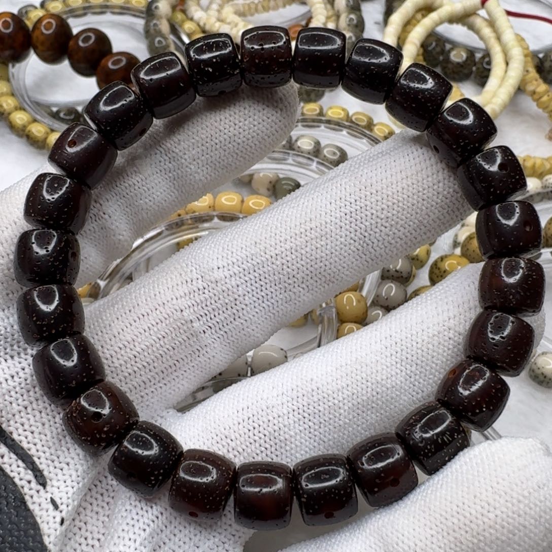 星月菩提吊坠98黑金直切