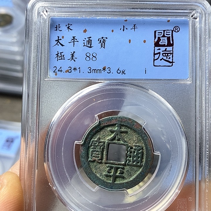 铜闻博文化太平通宝