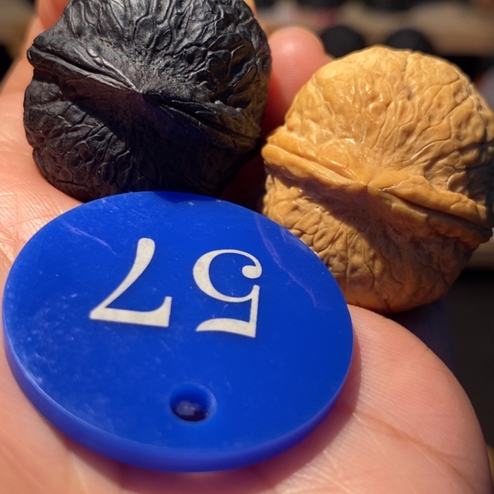 木质类乾坤阴阳球34尺寸