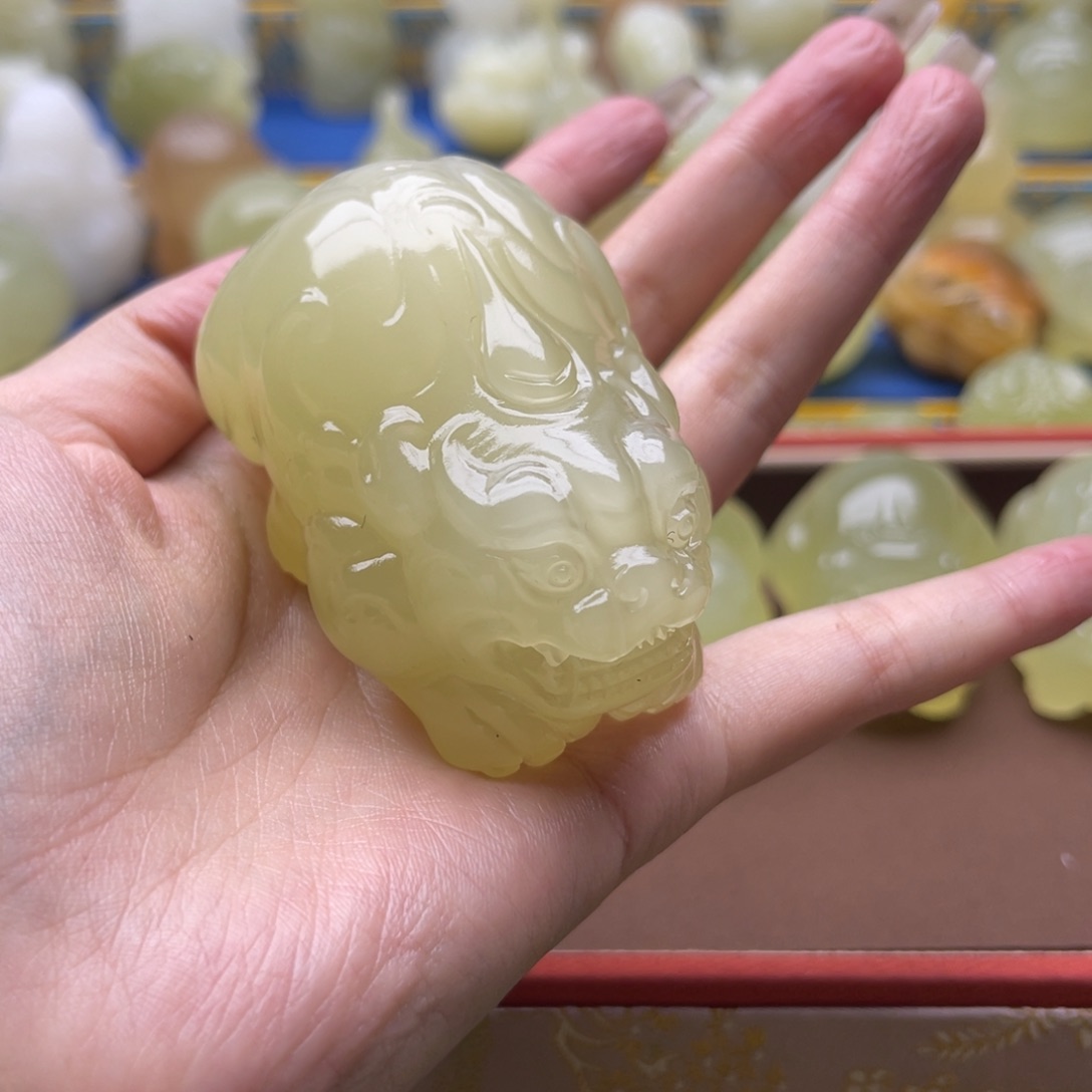 前***锦玉天然桌面摆放摆件