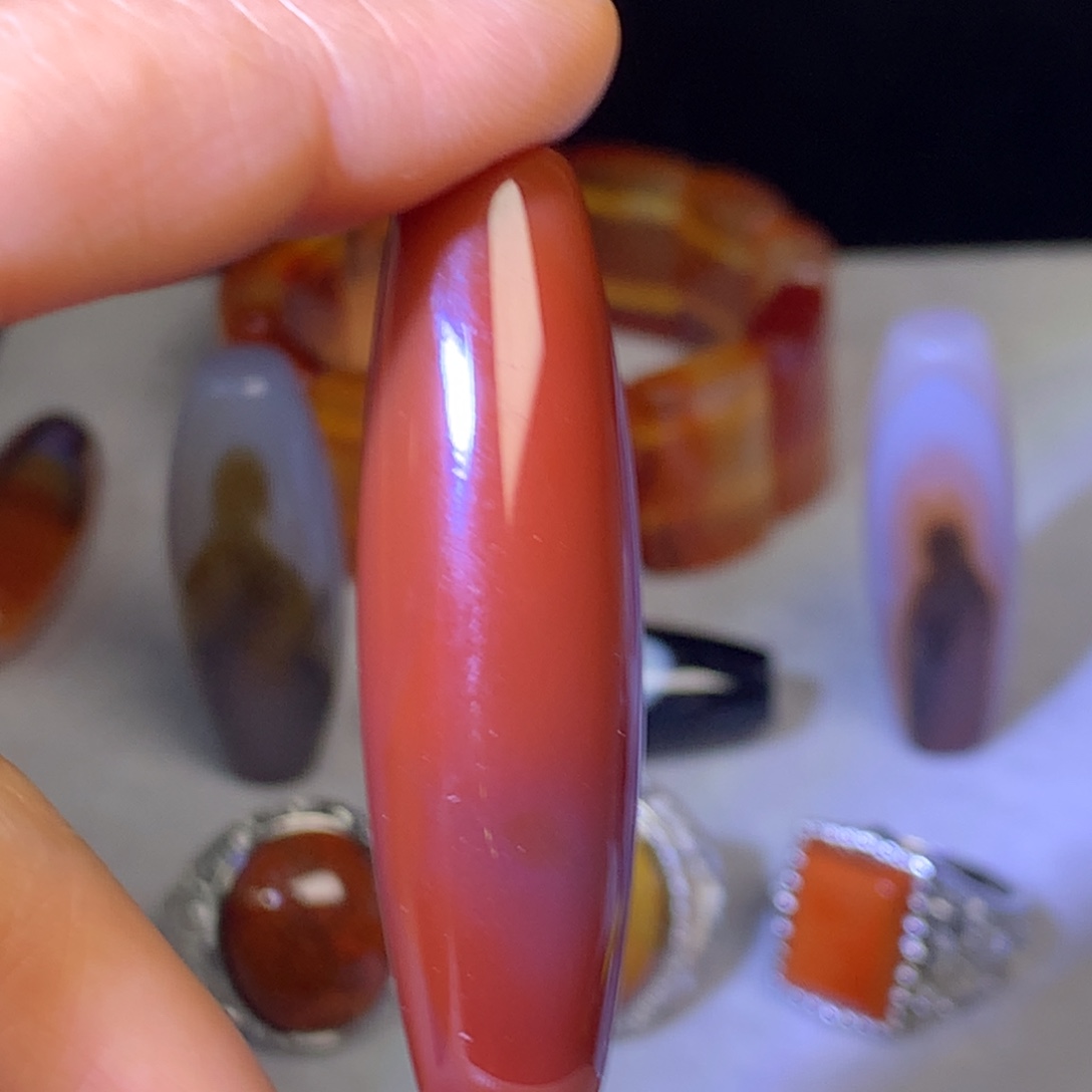 玛瑙/玉髓未镶嵌颈饰