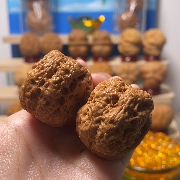 文玩核桃吊坠方天14