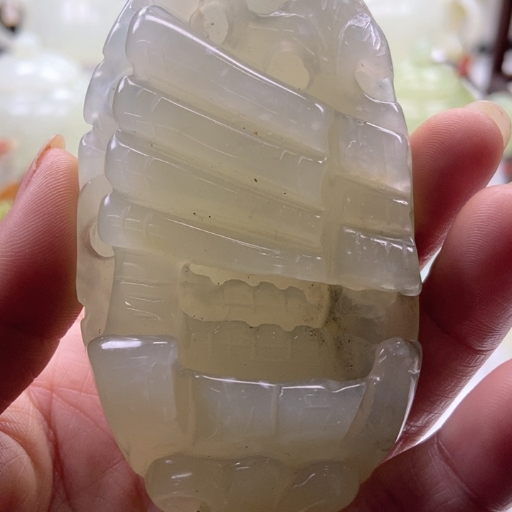 蛇纹石玉手链未镶嵌