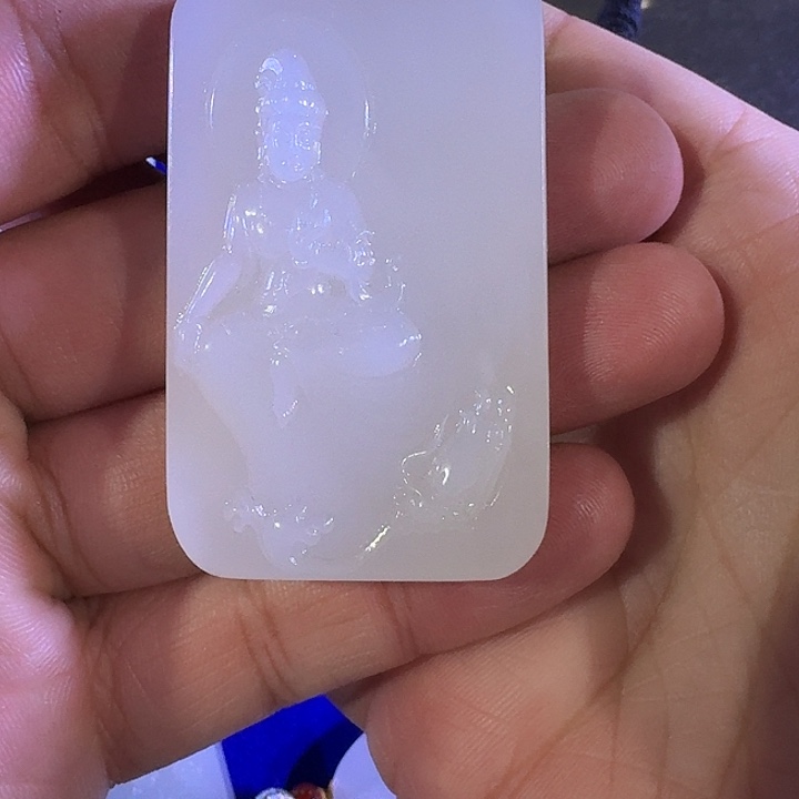 和田玉未镶嵌吊坠(不含链)