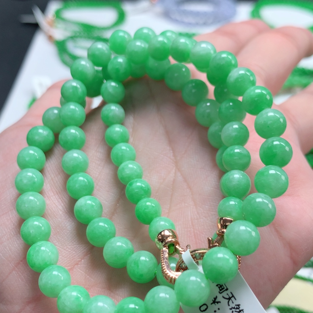 翡翠未镶嵌手链翡翠
