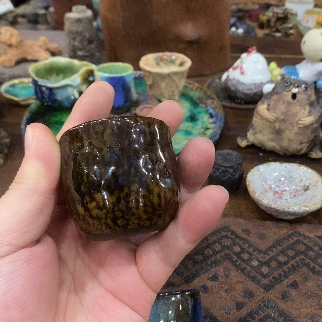 大***雁手工制作柴烧茶具