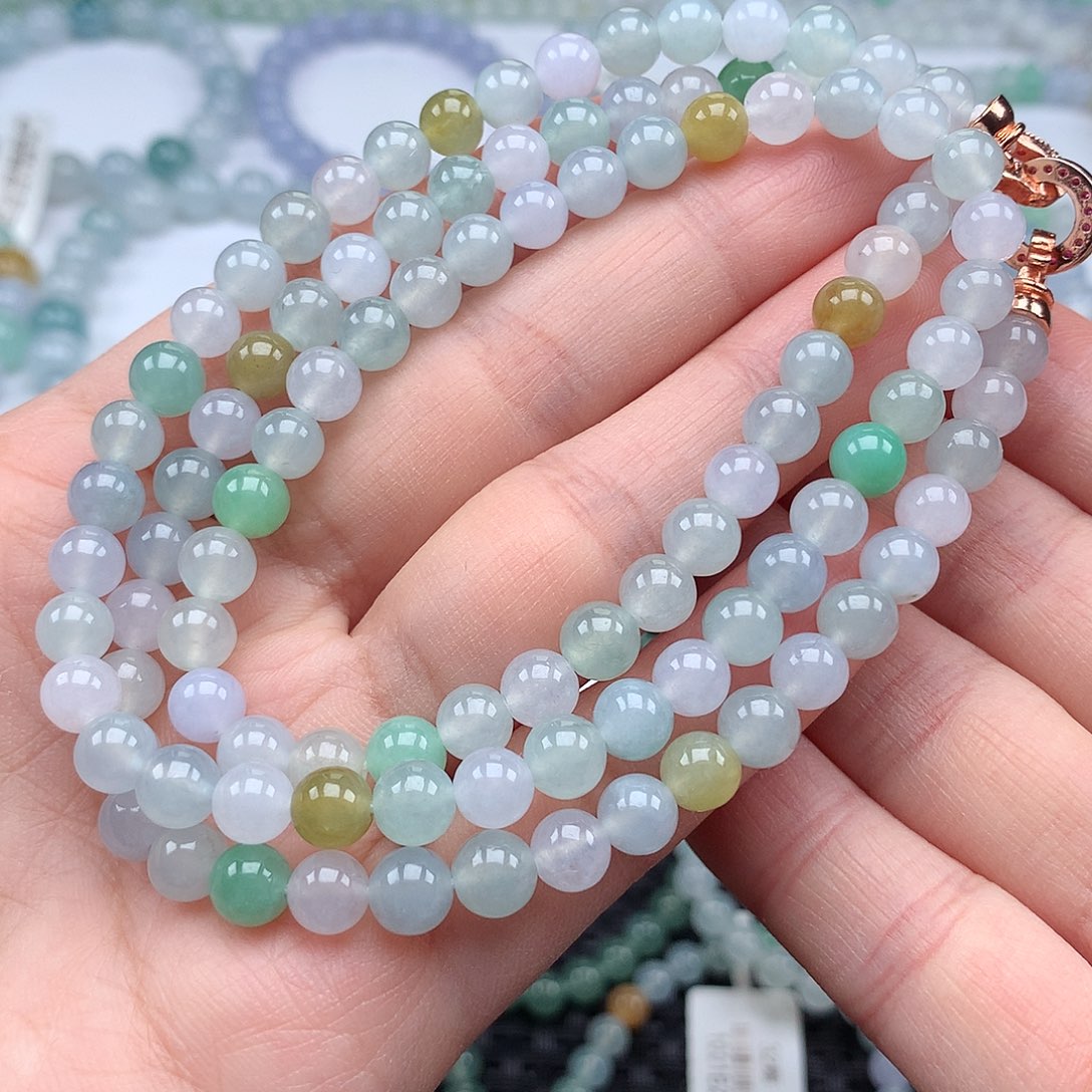 翡翠手链未镶嵌翡翠卡6