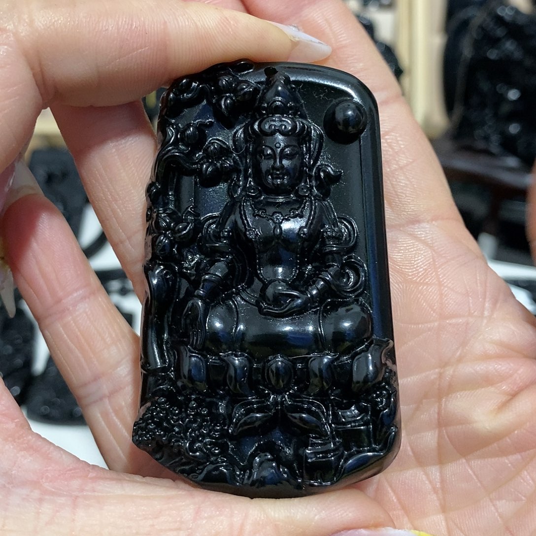 @***哥岫玉未镶嵌纯天然岫玉颈饰