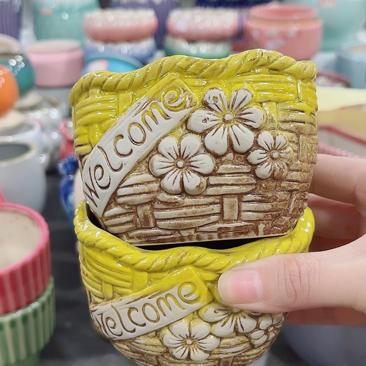 多肉花盆满10元包邮