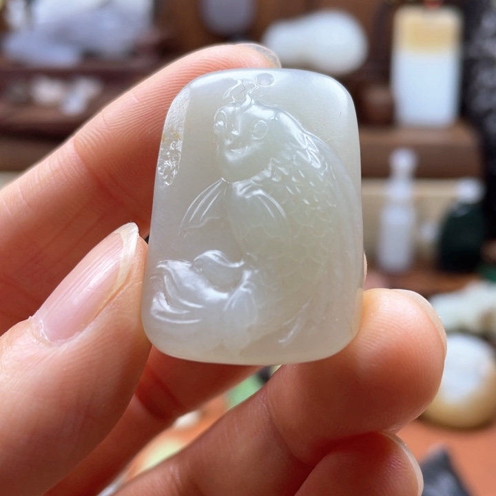 和田玉挂件未镶嵌