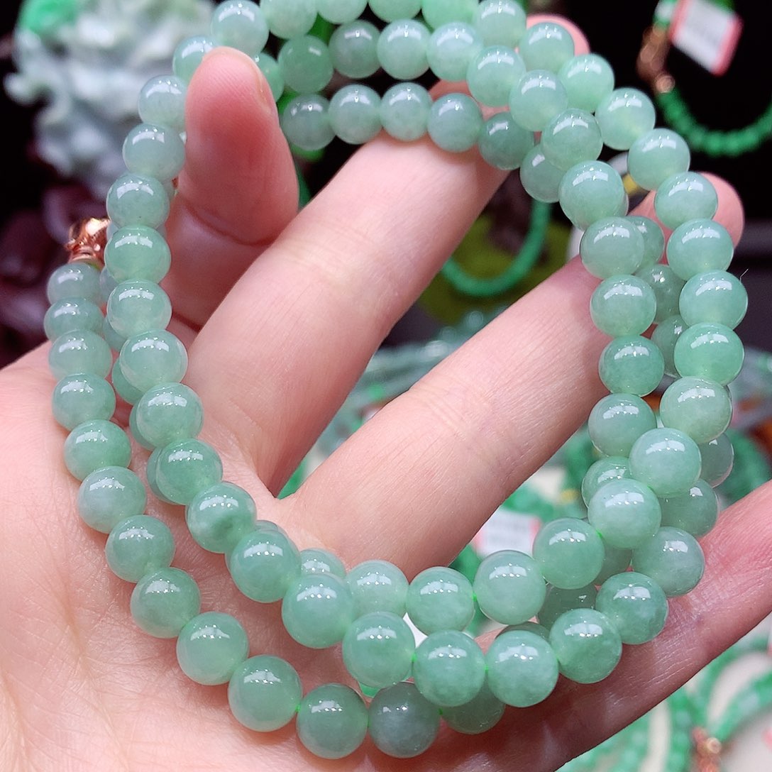 翡翠未镶嵌手链翡翠