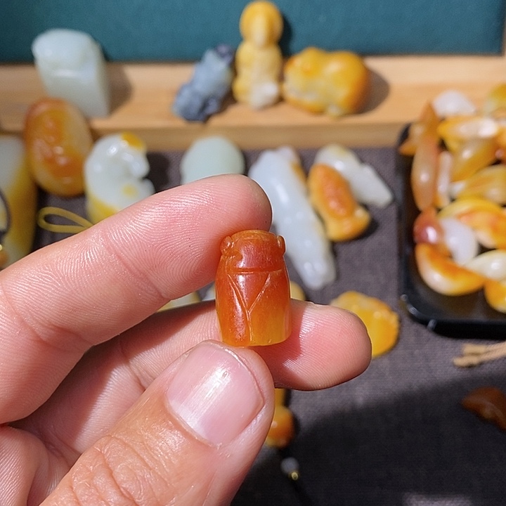 【闪购商品】和田玉挂件未镶嵌慧***宝