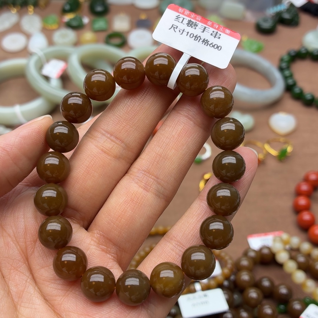 和田玉未镶嵌手串