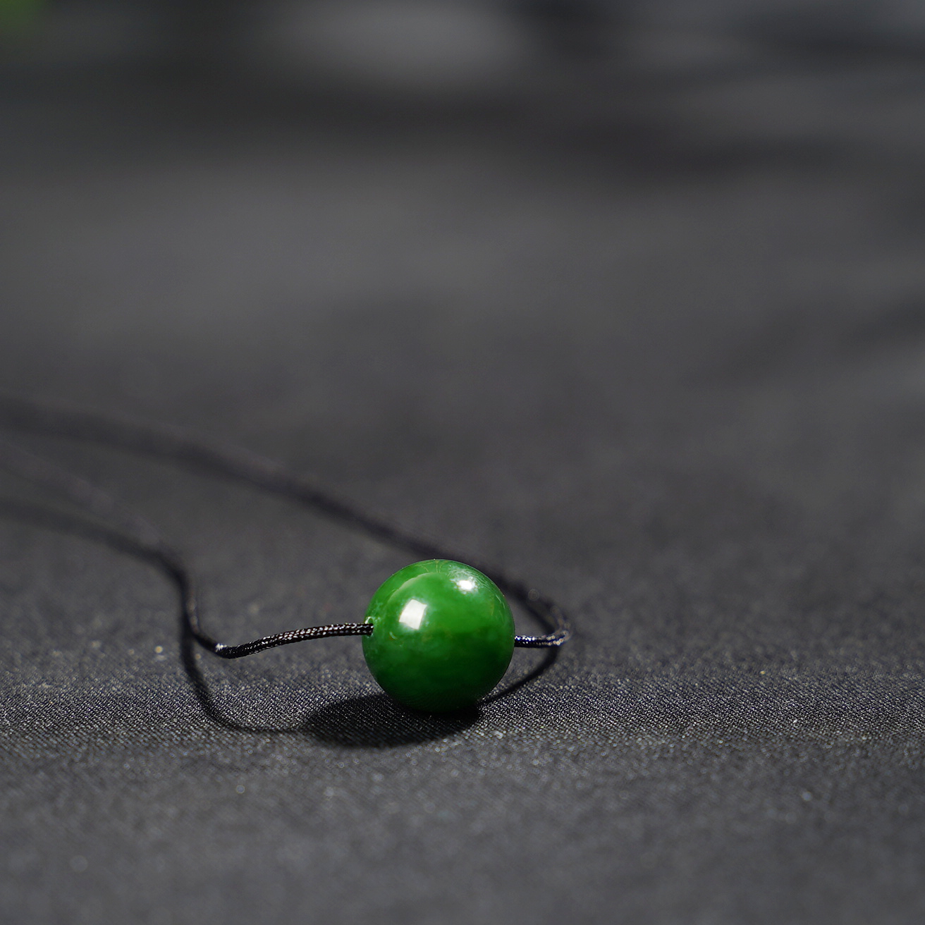 【央央好物专属】碧玉单珠 天然和田玉碧玉路路通精致多样性发一