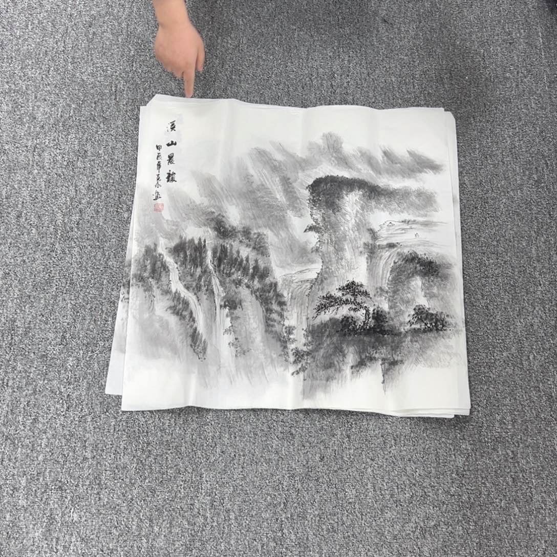 国画卖字画的小老板