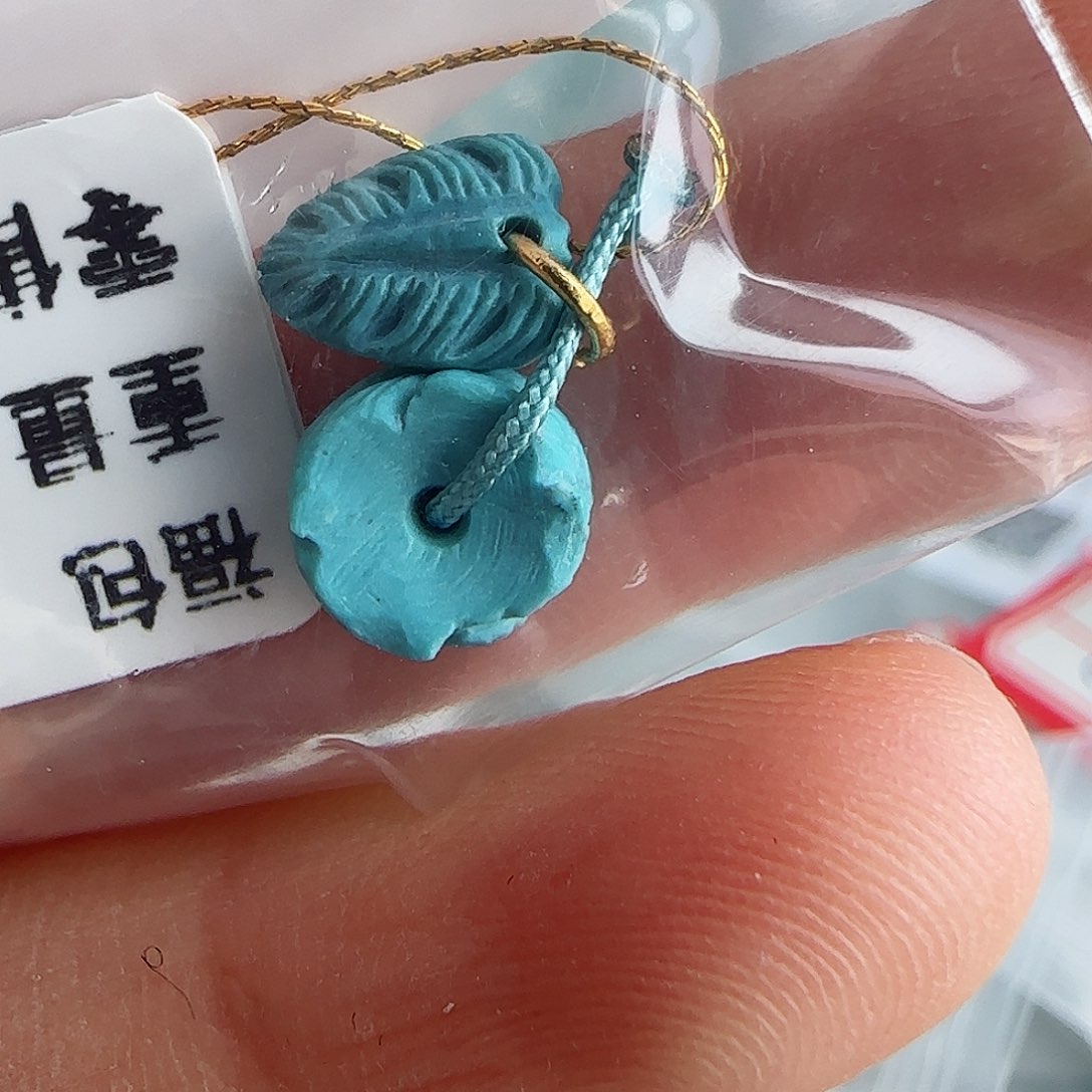 绿松石珠宝半成品未镶嵌