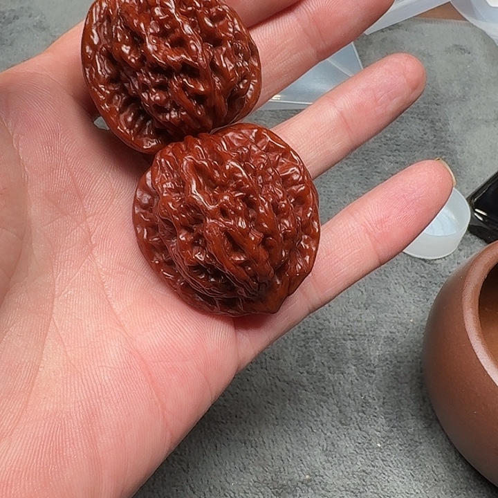 老****文玩核桃吊坠031虎头